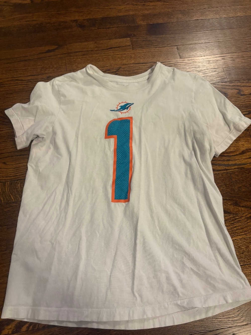 Nike- Tua Dolphins Tee-  Large